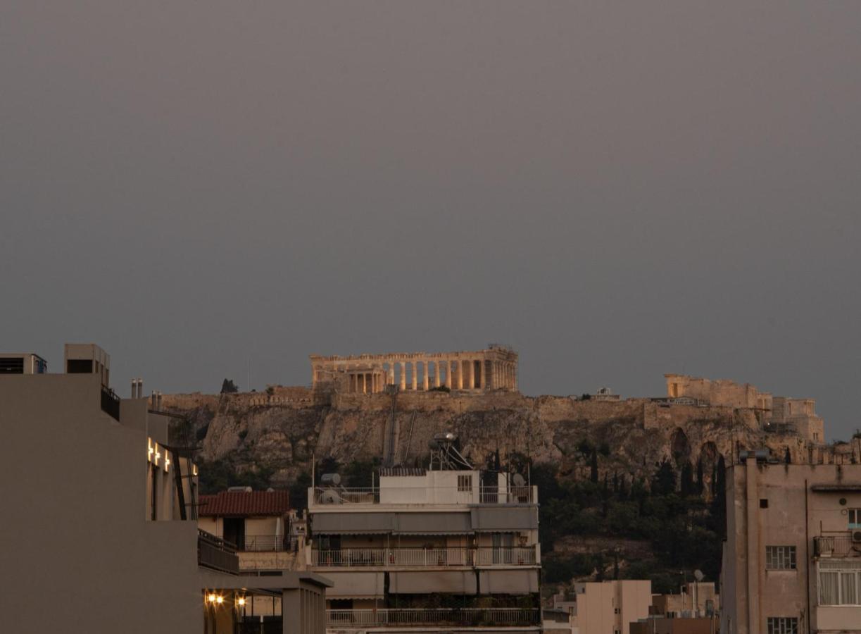 Stunning Acropolis View - 500M Metro - At Historical Center Apartman Athén Kültér fotó